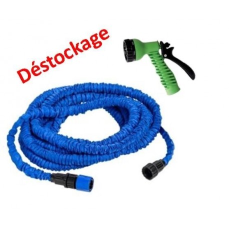 Tuyau Arrosage Extensible 23 mètres + Pistolet