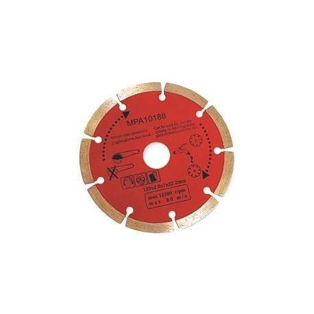 Disque diamant dentelé 230 mm