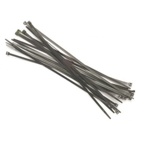 Colliers de serrage en nylon noir 60 x 2,5 mm