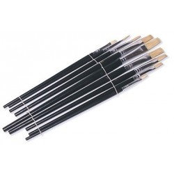 Assortiment de 9 pinceaux de précision